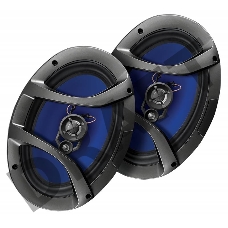 Колонки автомобильные Digma DCA-M693 300Вт 90дБ 4Ом 15x23см (6x9дюйм) (ком.:2кол.) коаксиальные трехполосные