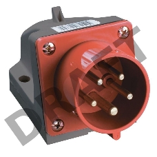 Вилка эл. наруж. уст. 16А 3P+PE+N 380В IP44 ССИ-515 ИЭК PSR52-016-5