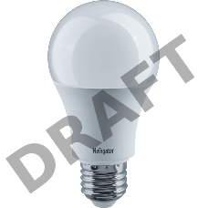 Лампа светодиодная 71 296 NLL-A60-12-230-2.7K-E27 (Standard) 12Вт грушевидная 2700К тепл. бел. E27 900лм 176-264В Navigator 71296