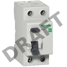 Выключатель дифференциального тока (УЗО) 2п 25А 30мА тип AC EASY9 SchE EZ9R34225