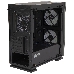 Корпус Hiper M65 черный без БП ATX 3x120mm 1xUSB2.0 1xUSB3.0 audio bott PSU