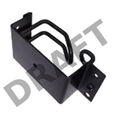 Кабельный органайзер Вертикальный Lanmaster TWT-CBB-RGV-R односторонний кольца шир.:19