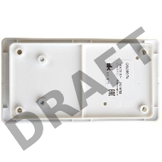 Блок комбинированный GLOSSA розетка защ. шторки с заземл.+ выкл. 2кл. бел. SchE GSL000174