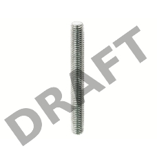 Шпилька резьбовая М6х2000 (дл.2м) ДКС CM200602