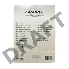 Пленка для ламинирования Lamirel LA-7866201 А6, 125мкм, 100 шт.