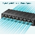 Коммутатор 8 ports Giga Unmanaged switch, 8 10/100/1000Mbps RJ-45 ports, plastic shell, desktop and wall mountable