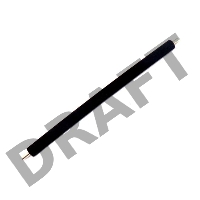 Вал переноса заряда (коротрон) HP LJ P1005/P1006/P1102/P1505/P1606/M1120/M1132/M1212/M1214/M1217/M1522/M1536 (RM1-4023/RM1-4234)