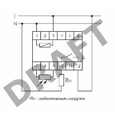 Фотореле AZ-112 (выносной герметичный фотодатчик монтаж на DIN-рейке 1 модуль 230В 16А) F&F EA01.001.013