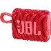 Динамик JBL Портативная акустическая система JBL GO 3, красный