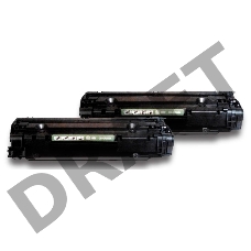 Тонер Картридж Cactus CS-CF283XD черный x2уп. для HP LJ Pro M225dn/M201/M202 (2200стр.)