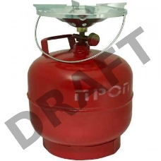 Комплект   газовый Кемпинг ПГТ 1Б-В ( газ.горелка + баллон 8 литров), Крым