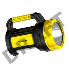 Фонарь светодиодный аккум. 5W LED 3 режима  бок. панель 10Вт зарядное устройство 220/12В КОСМОС KOCAc2005W_Ex