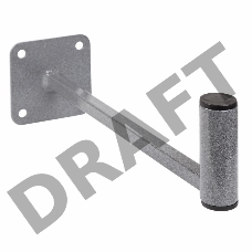 Кронштейн эфирный 30 см серый REXANT