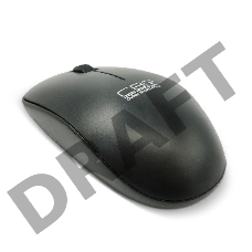Мышь CBR CM-410 Black, оптика, радио 2,4 Ггц, 1200 dpi, USB 