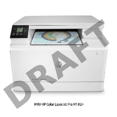 МФУ HP Color LaserJet Pro MFP M182n (7KW54A), принтер/сканер/копир, (А4, чб./цвет 16стр/мин., USB B, LAN)