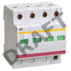 Ограничитель перенапряжения ОПС1-C 4P ИЭК MOP20-4-C