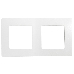 Рамка 2-м Etika бел. Leg 672502