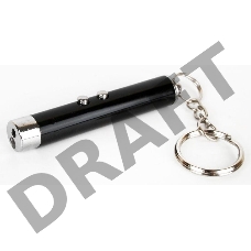 Фонарь ULTRAFLASH LED30L  фонарь. 1LED+лазерная указка 3xAG3. черный. алюм. блистер-пакет