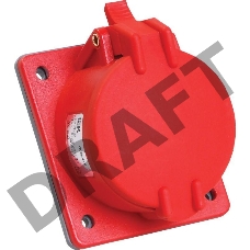 Розетка СП Magnum 32А 200/346-240/415В 3P+PE+N 6ч ССИ-425 IP44 ИЭК PSN42-032-5