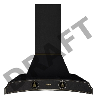 Вытяжка каминная Gorenje Classico DK63MCLB черный управление: тактовое (1 мотор)