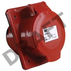 Розетка СП 32А 380В 3P+E+N ССИ-425 IP44 ИЭК PSR42-032-5