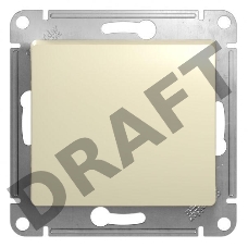 Механизм переключателя перекр. 1-кл. СП Glossa сх.7 10AX беж. SchE GSL000271