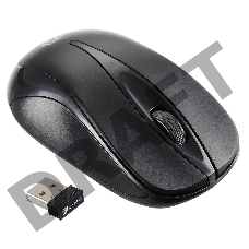 Мышь Oklick 675MW черный оптическая (800dpi) беспроводная USB (2but)