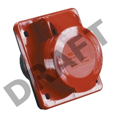 Розетка СП 16А 380В 3P+E ССИ-414 IP44 ИЭК PSR42-016-4