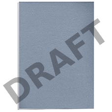 Обложки Delta A4,  Fellowes®, цвета голубой Wedgewood, 100 шт., картон с тиснением под кожу