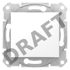 Выключатель 1-клавишный 10А (сх.1) SE Sedna Бел