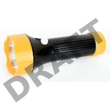 Фонарь 5002-ТН (4LED 1 реж 3XR03 ; блист-пакет; черн.) Ultraflash 11785