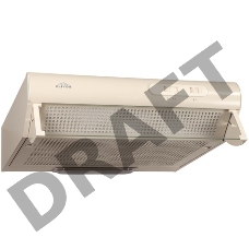 Вытяжка козырьковая Elikor Davoline 50П-290-П3Л кремовый управление: ползунковое (1 мотор)