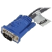Кабель KVM ATEN 2L-5201U USB(тип А Male)+HDB15(Male) <->  SPHD15(Male) 1,2м., черный.