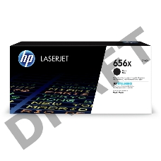Тонер-картридж HP 656X черный увеличенной емкости для HP CLJ M652/M653 (CF460X) 27000 стр