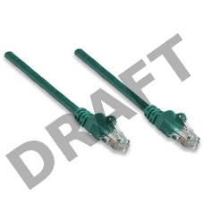 Патч-корд UTP кат. 5e, 0.5м Exegate зеленый