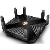 Беспроводный двухдиапазонный маршрутизатор TP-Link Archer AX6000, 5952Мбит/с (5 ГГц до 4804 Мбит/с + 2,4 ГГц: до 1148Мбит/с),  1x WAN 2,5 Гбит/с,  8x LAN 1000 Мбит/с, 1x  USB-A 3.0 + 1x  USB-C 3.0, 8 внешних антенн