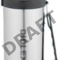 Термос Diolex DXT-1000-1, универсальный 1000 мл., ремешок  в комплекте, нержавеющая сталь