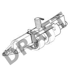 Ролик отделения в сборе (податчик конвертов) HP LJ M601/M602/M603/M604/M605/M606/ RM1-5224