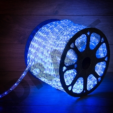 Дюралайт LED, постоянное свечение (2W) - синий, 36 LED/м, бухта 100м Дюралайт LED, постоянное свечение (2W) - синий, 36 LED/м, бухта 100м