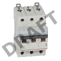 Авт.выкл.DX3 3П С63A 6000/10kA Авт.выкл.DX3 3П С63A 6000/10kA
