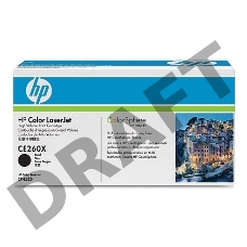 Тонер-картридж HP CE260X черный для CLJ CP4525 17000стр.