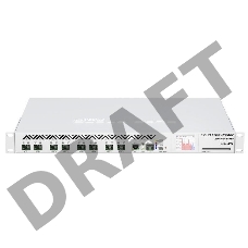 Роутер Mikrotik CCR1072-1G-8S+ Cloud Core Router 1072-1G-8S+ with Tilera Tile-Gx72 CPU (72-cores, 1GHz per core), 16GB RAM, 8xSFP+ cage, 1xGbit LAN, RouterOS L6, 1U rackmount case, two redundant hot plug PSU