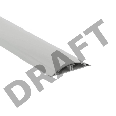 Кабель-канал напольный 75х17 L2000 пластик CSP-F G сер. ДКС 01332