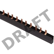 Шина соединительная PIN 3п 100А шаг 27мм (дл.1м) ИЭК YNS51-3-100