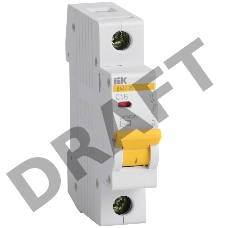 Автоматический выключатель IEK MVA20-1-001-B  ВА47-29 1Р  1А 4,5кА х-ка В ИЭК