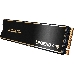 Твердотельный накопитель SSD M.2 2280 4TB ADATA LEGEND 960 Client SSD [ALEG-960-4TCS] PCIe Gen4x4 with NVMe, 7400/6800, IOPS 700/550K, MTBF 2M, 3D NAND, 3120TBW, 0,43DWPD, Heat Sink, SMI SM2264, Work with PS5, RTL
