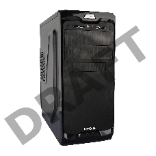 Корпус Miditower Exegate UN-604 Black, ATX, <без БП> 2*USB+2*USB3.0, Audio