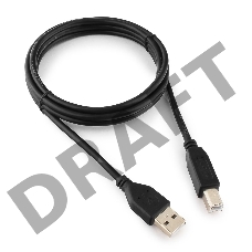 Кабель Gembird CCP-USB2-AMBM-6 USB 2.0 кабель PRO для соед. 1.8м AM/BM  позол. контакты, пакет 