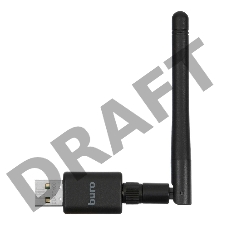 Адаптер USB Buro BU-BT40С Bluetooth 4.0+EDR class 1 100м черный