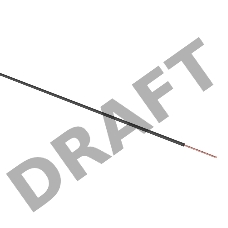 Провод ПГВА REXANT 1х1.00 мм², черный, бухта 100 м